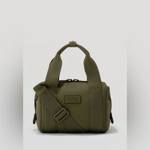 Dagne Dover Landon Neoprene Carryall Bag in XS Dark Moss (Olive Green)